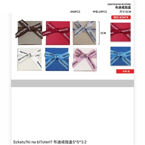 Szkatułki na biżuterię