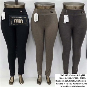 Legginsy długie damskie Big Size  4/5XL-6/7XL