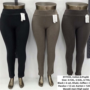 Legginsy długie damskie Big Size  4/5XL-6/7XL