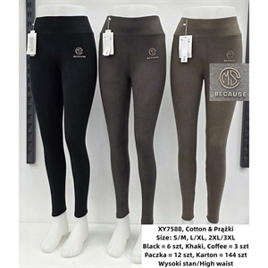 Legginsy długie damskie  S/M-2XL/3XL