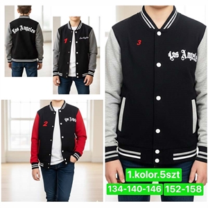 Bluza chłopięca zapinany na guziki  134-158