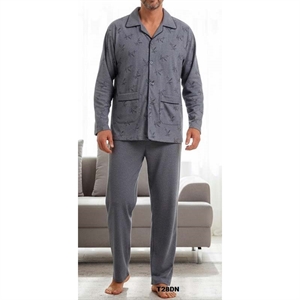 Piżama męska ocieplana (M-3XL)