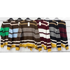 Sweter damski okrągły - Produkt Włoski