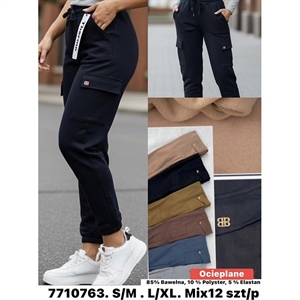 Spodnie ocieplane damskie (S-XL)