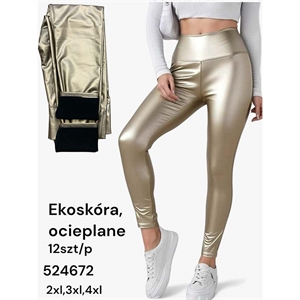 Legginsy ocieplane damskie (2XL-4XL)