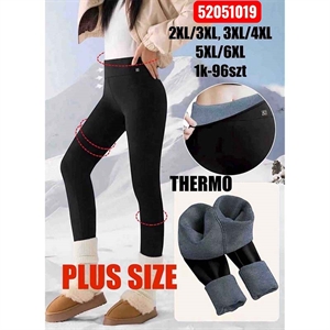 Legginsy ocieplane damskie (2XL-6XL)