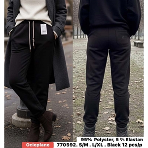 Spodnie ocieplane damskie (S-XL)