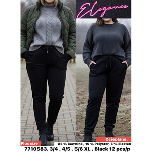 Spodnie ocieplane damskie (3XL-6XL)