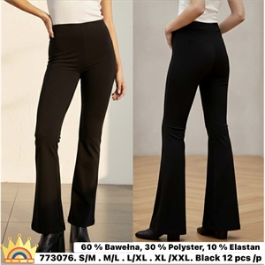 Legginsy dzwony damskie (S-2XL)