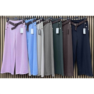 Spodnie damskie szerokie nogawki - Produkt Włoski