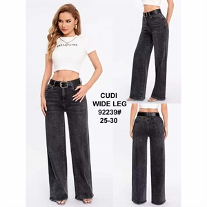Jeansy szerokie nogawki  25-30