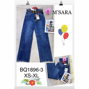 Jeansy szerokie nogawki M'sara  XS-XL