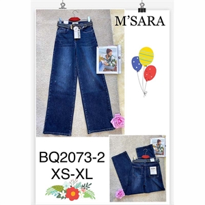 Jeansy szerokie nogawki M'sara  XS-XL