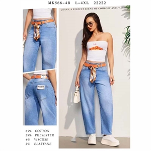 Jeansy damskie M'sara  L-4XL