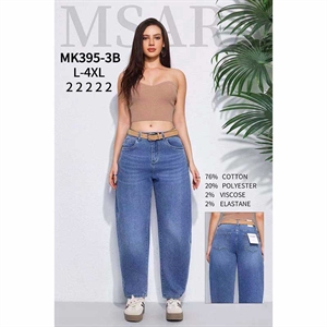 Jeansy damskie M'sara  L-4XL