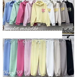 Komplet dresowy damski Masełko produkt Włoski