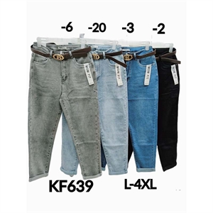 Jeansy damskie L-4XL