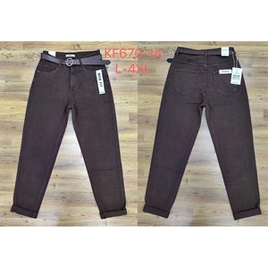 Jeansy damskie L-4XL