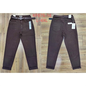 Jeansy damskie L-4XL