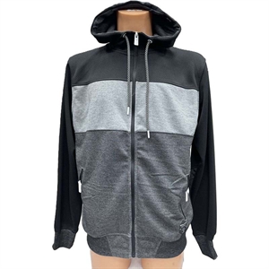 Bluza męska z kapturem zapinana na suwak (M-2XL) - Made in Turkey