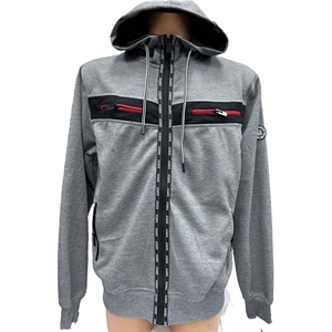 Bluza męska z kapturem zapinana na suwak (M-2XL) - Made in Turkey