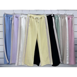 Spodnie damskie szerokie nogawki - Produkt Włoski