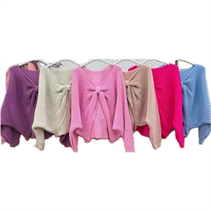 Sweter damski okrągły - Produkt Włoski