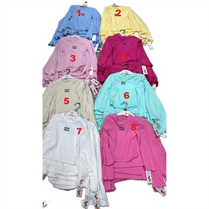 Bluzka dziewczęca z długim rękawem 4-14 lat