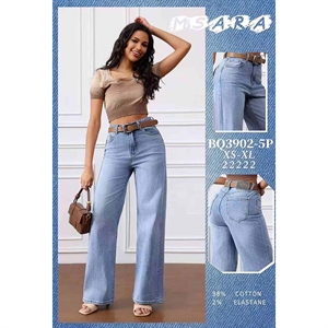 Jeansy szerokie nogawki M'sara  XS-XL