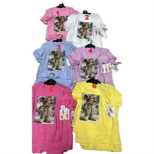 Bluzka dziewczęca 4-14 Lat