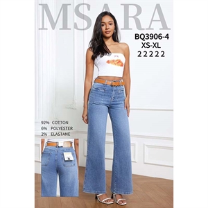 Jeansy szerokie nogawki M'sara  XS-XL