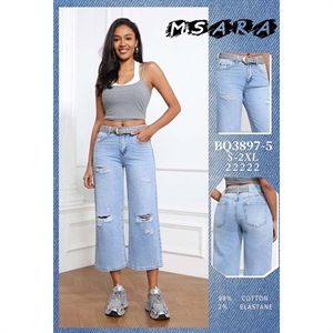 Jeansy culotte M'sara  S-2XL