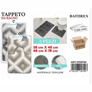 Mata łazienkowa 38x48, 48x78cm