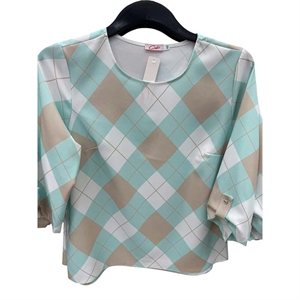 Bluzka damska z rękawem 3/4 (42-52) - Produkt Polski