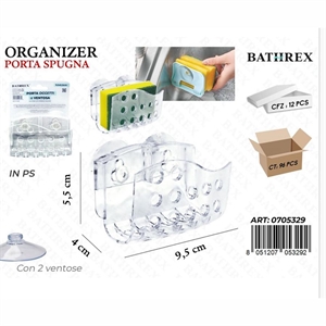 Organizer na gąbki