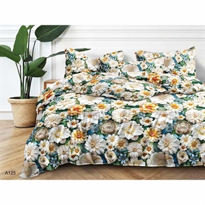 Komplet pościel Satyna bawełna 3cz 180x200cm