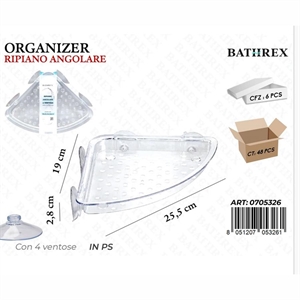 Organizer na półkę narożną