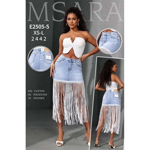 Spódnica jeansowa damska M'sara  XS-L