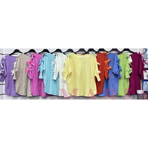 Sweter damski okrągły