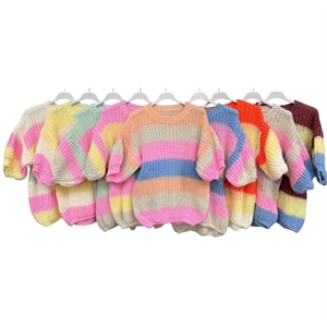 Sweter damski z krótkim rękawem