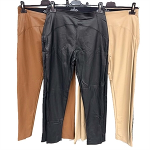 Spodnie ze sztucznej skóry produkt Włoski