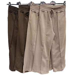 Spodnie szerokie nogawki damskie produkt Włoski