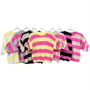 Sweter damski okrągły