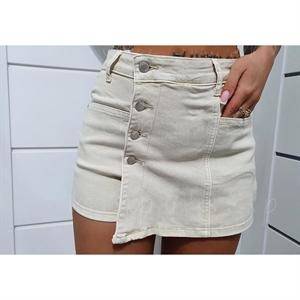 Szorty jeansowe imitujące spódnicę XS-XL