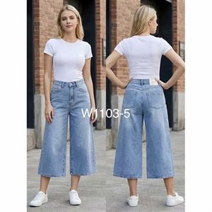 Jeansy culotte damskie  34-42