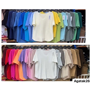 Sweter damski krótki rękaw