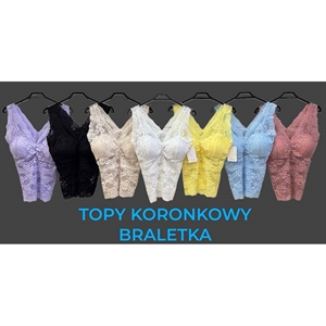 Bluzka crop top damski produkt Włoski