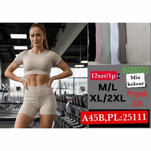 Krótkie legginsy damskie  M/L-XL/2XL