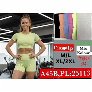 Krótkie legginsy damskie  M/L-XL/2XL