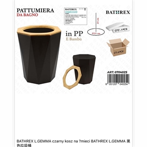 Kosz na śmieci w łazience